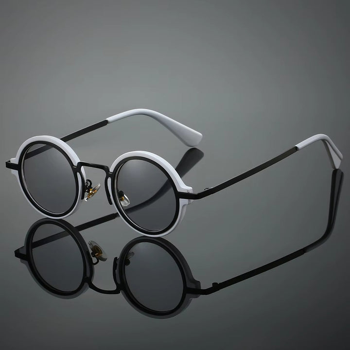 Enzo Vintage Round Sunglasses