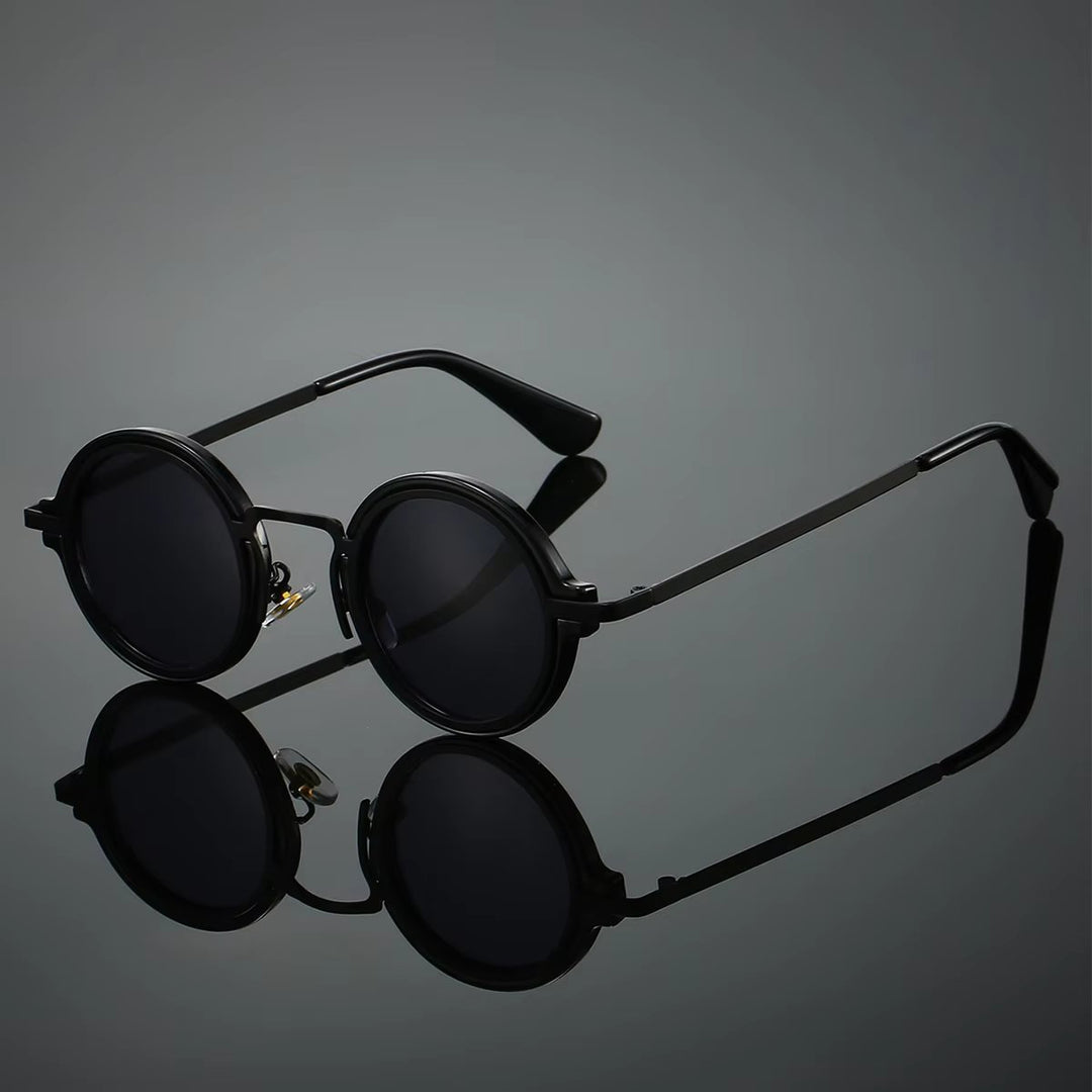 Enzo Vintage Round Sunglasses
