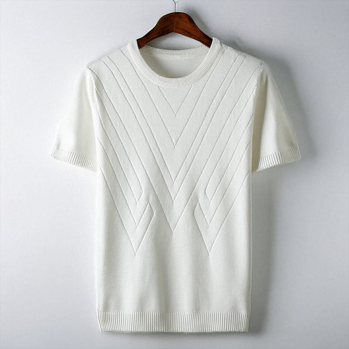 Landon Ice Silk Knit Tee
