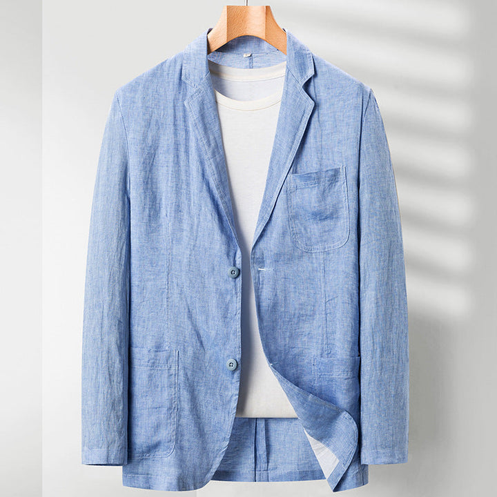 Mateo Linen Blazer