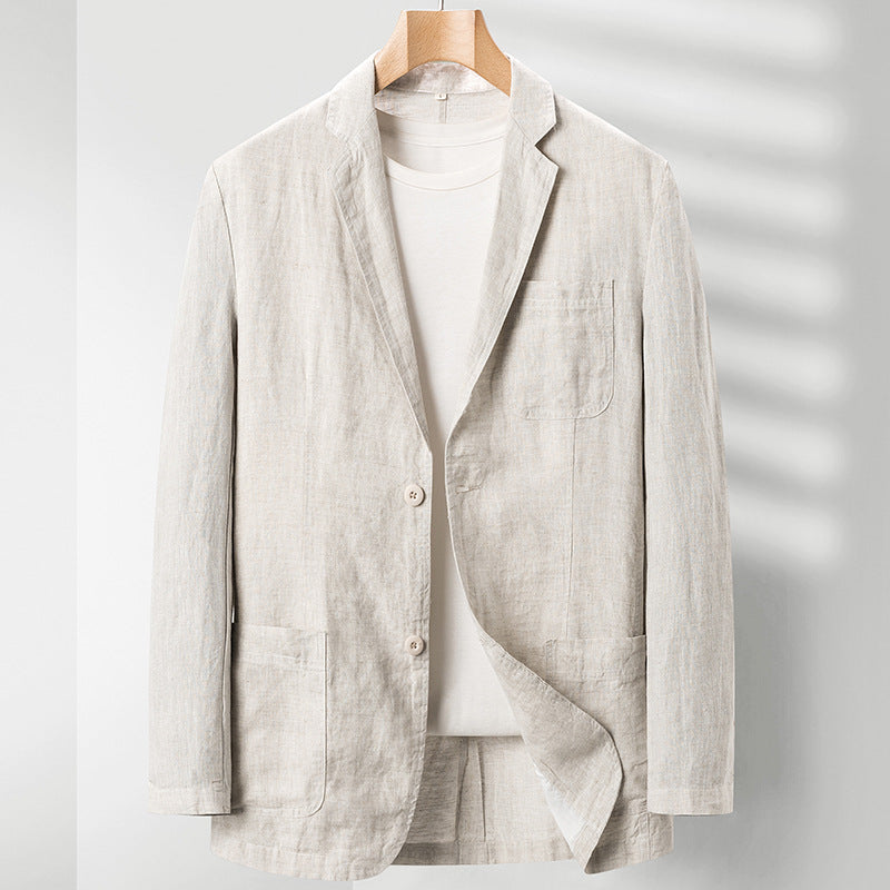 Mateo Linen Blazer