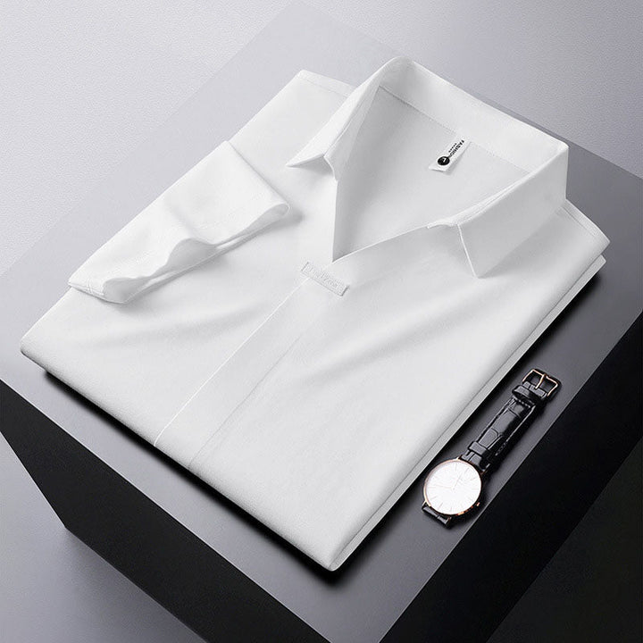 Fabio Cotton Silk Polo