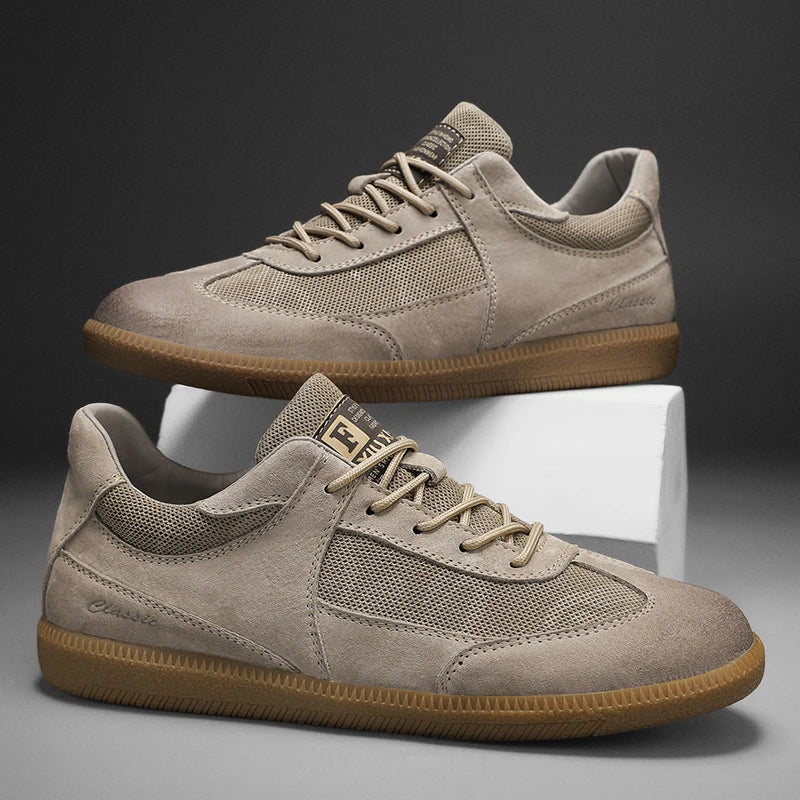 Matteo Heritage Leather Sneakers