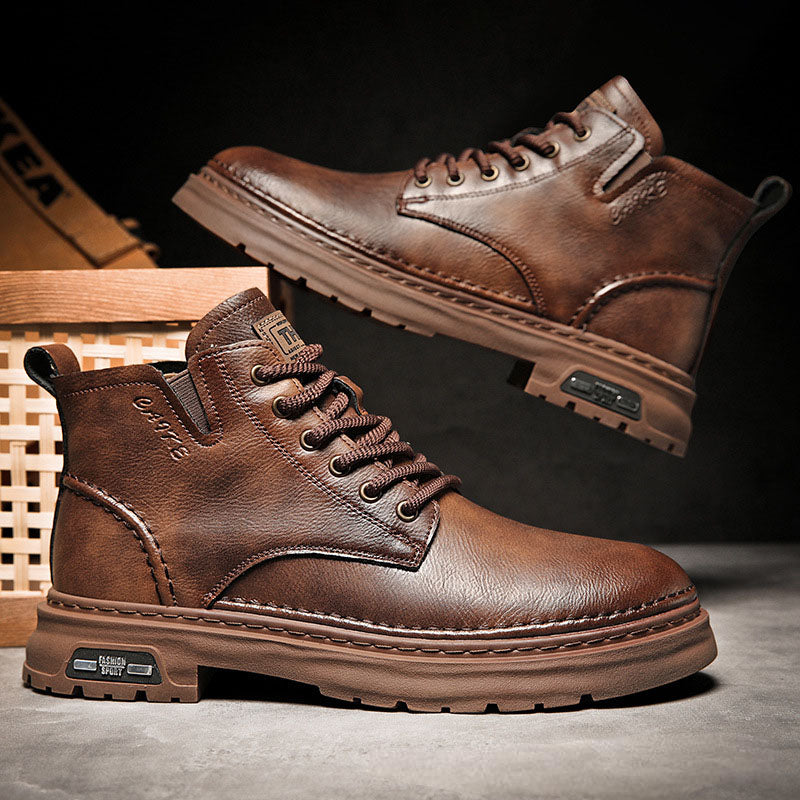 Renzo Leather Mid Boots