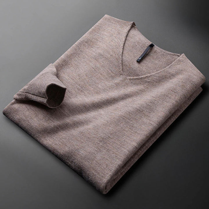 Alessio Wool-Cashmere V-Neck