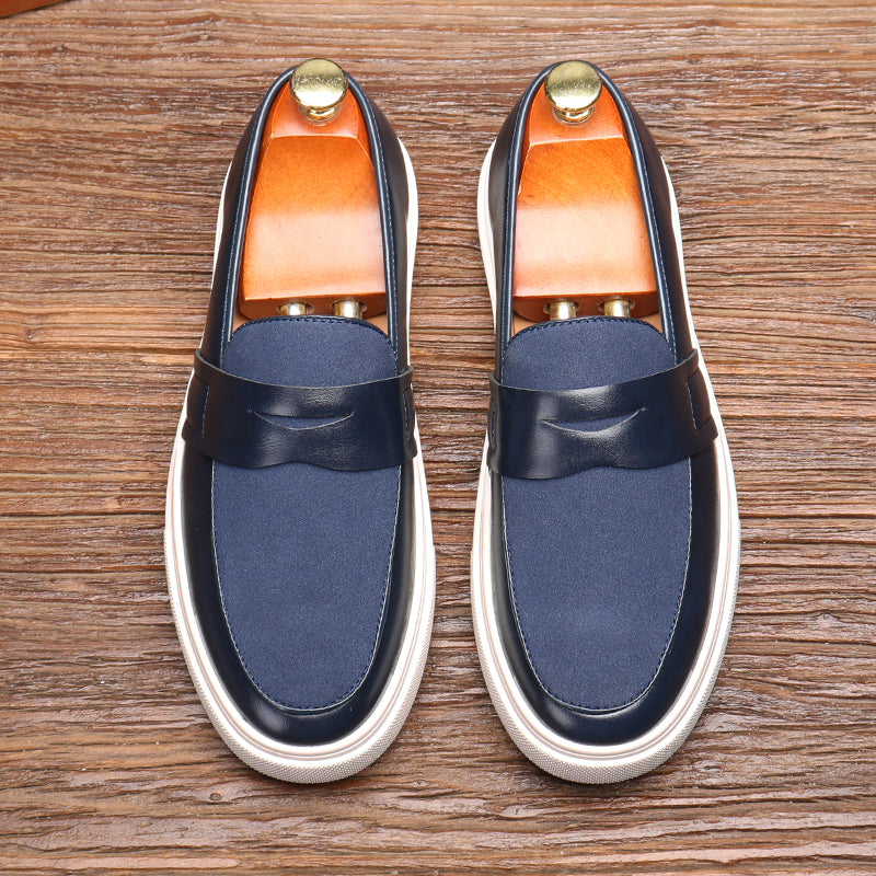 Leandro Hybrid Leather Loafers