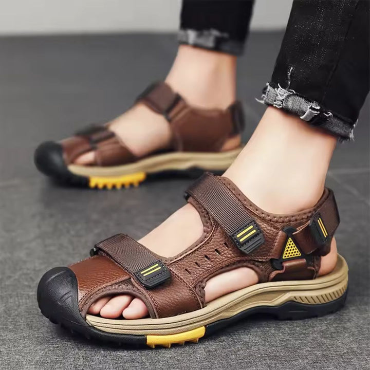 Alonzo Leather Trekking Sandals