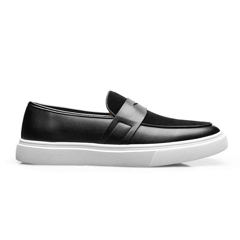 Leandro Hybrid Leather Loafers