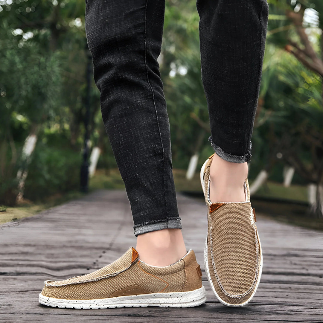 Bruno Canvas Slip‑On Shoes