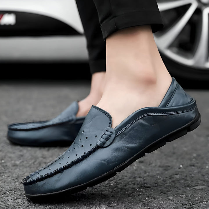 Monza Leather Driver Loafers