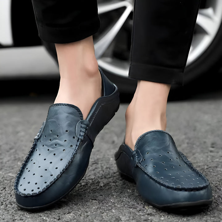 Monza Leather Driver Loafers
