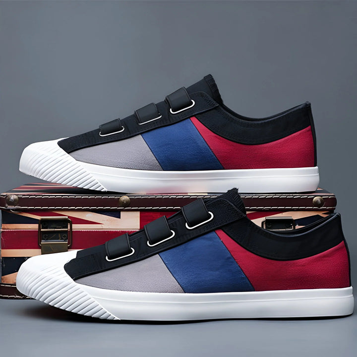 Enzo Canvas Strap Sneakers