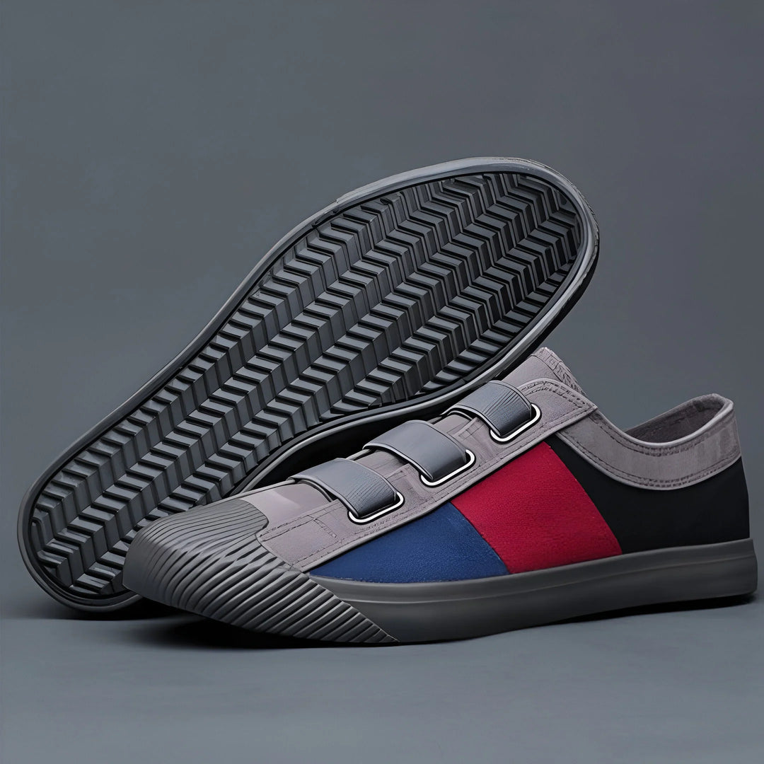 Enzo Canvas Strap Sneakers