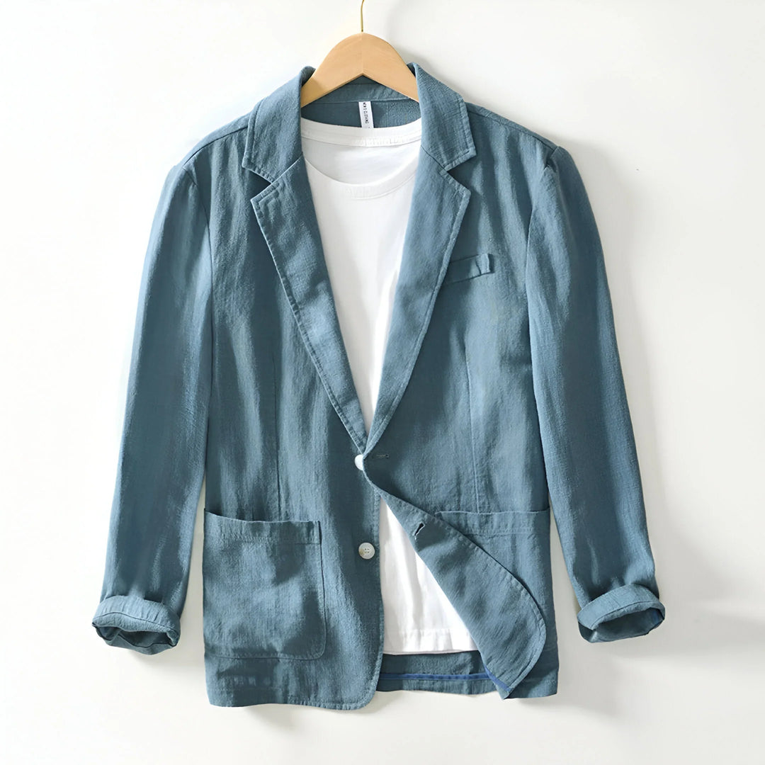 Valerio Lightweight Cotton Blazer