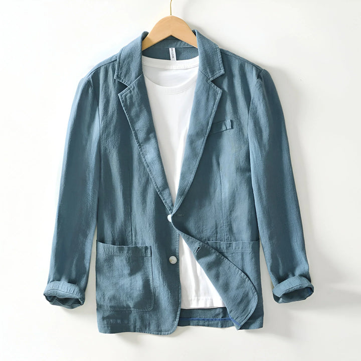 Valerio Lightweight Cotton Blazer