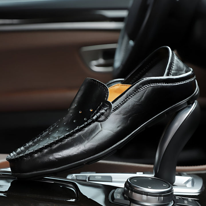 Monza Leather Driver Loafers