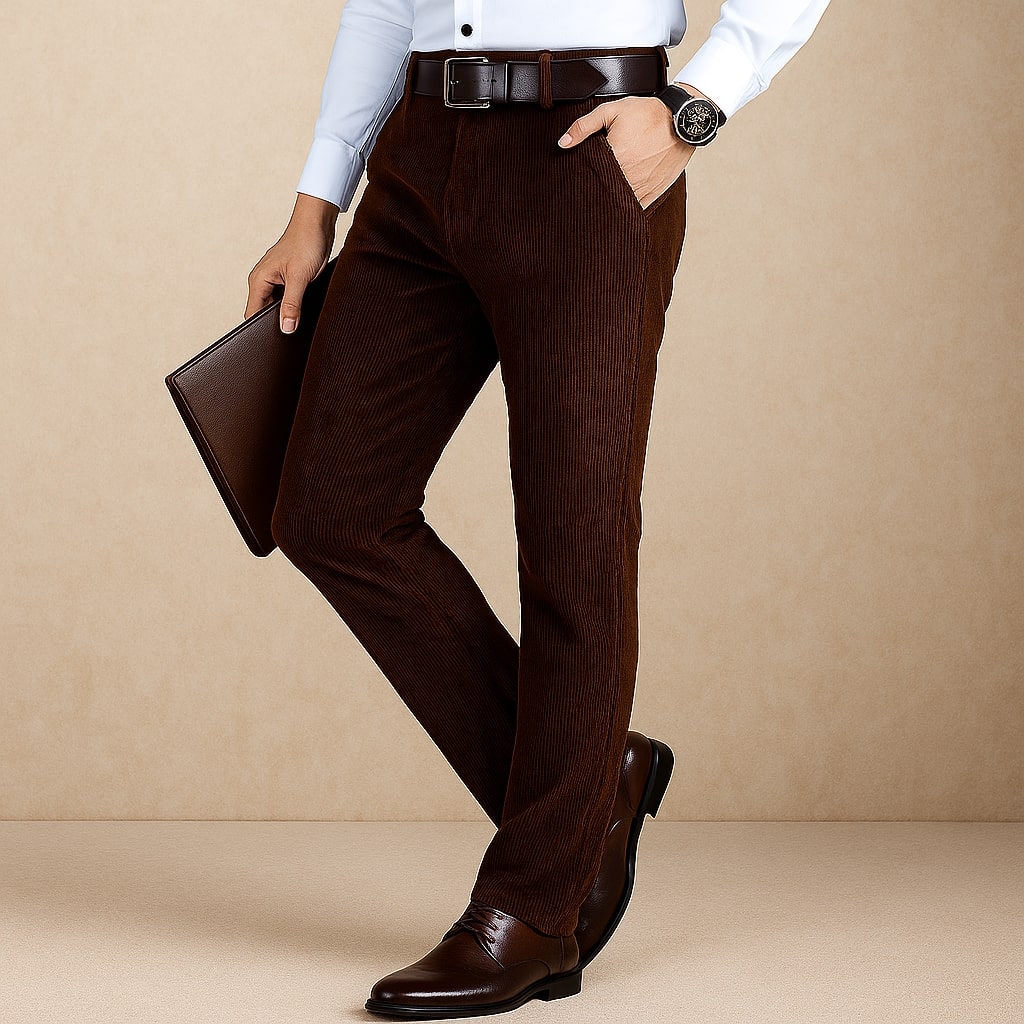 Nikos Corduroy Trousers