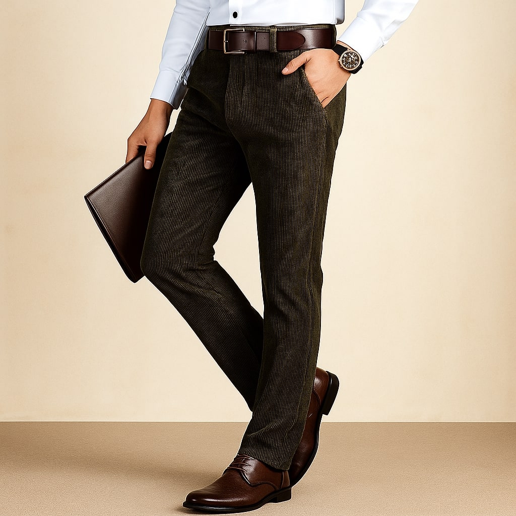Nikos Corduroy Trousers