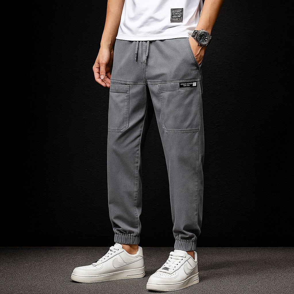 Andreas Cotton Utility Joggers