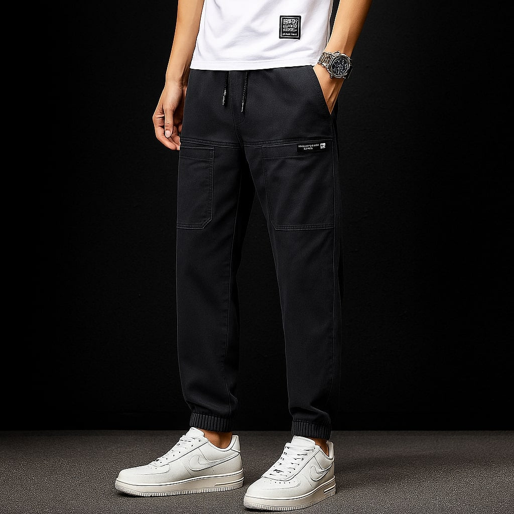 Andreas Cotton Utility Joggers
