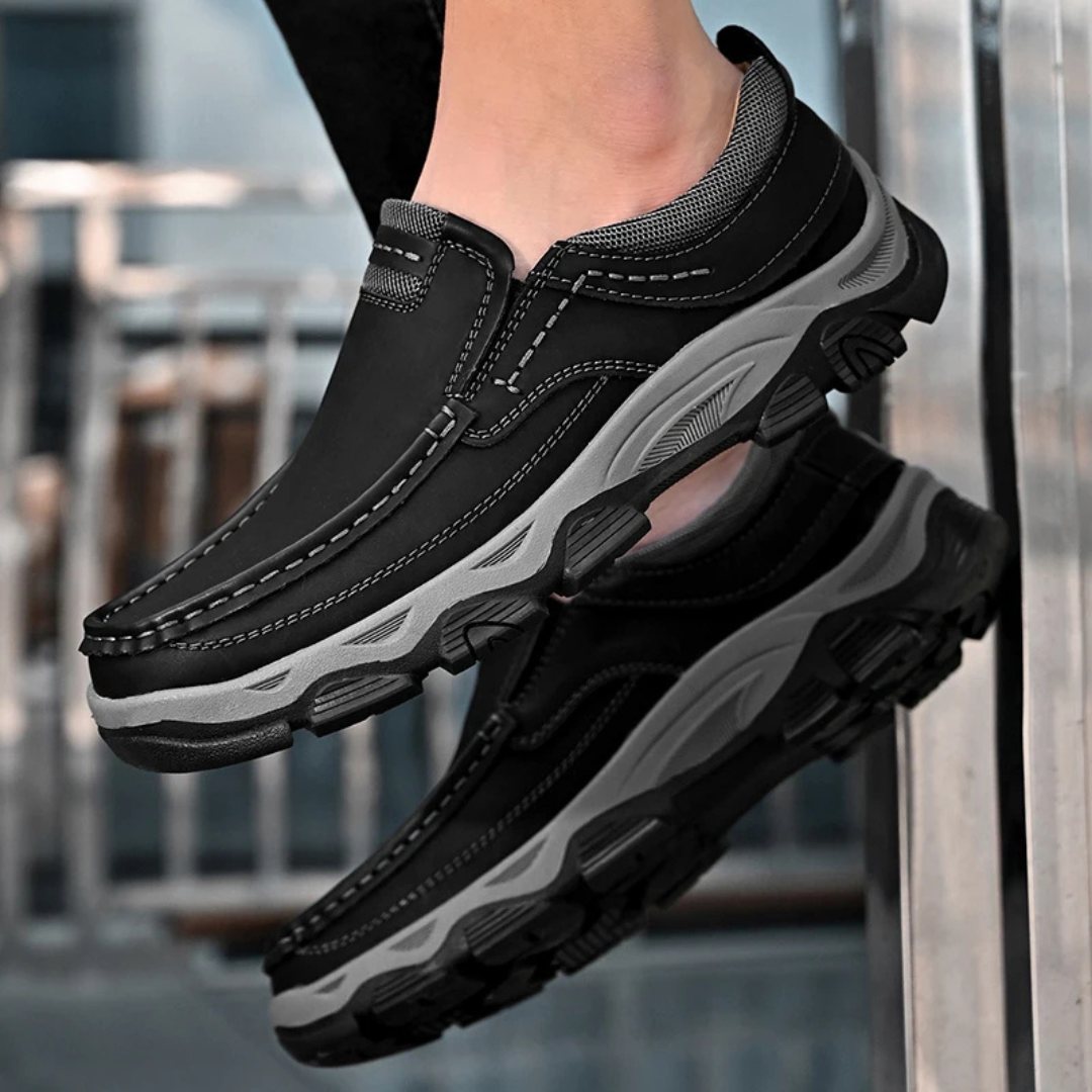 Dario Trail Leather Slip-Ons