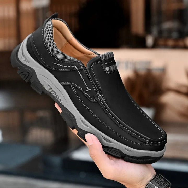 Dario Trail Leather Slip-Ons