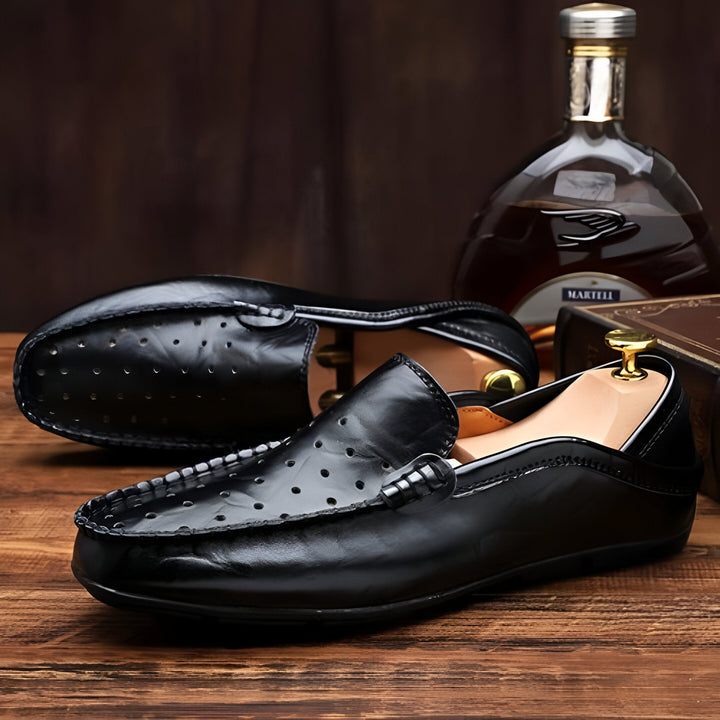 Monza Leather Driver Loafers