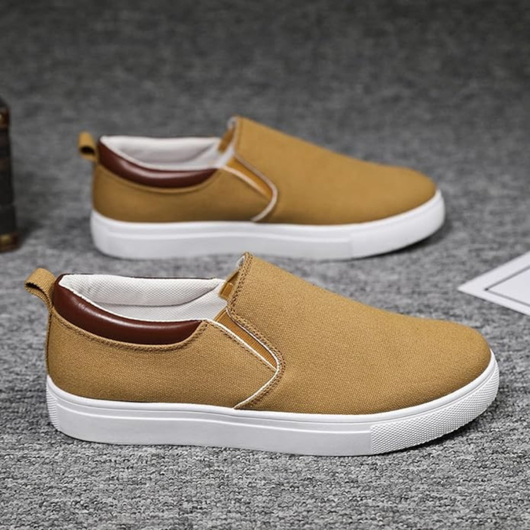 Elio Canvas Slip-On Sneakers