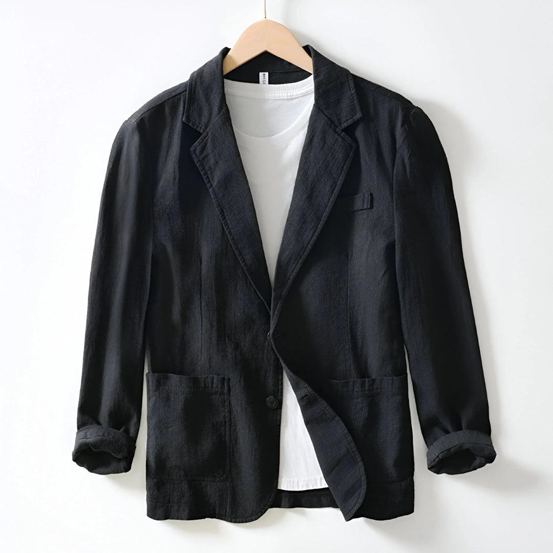 Valerio Lightweight Cotton Blazer