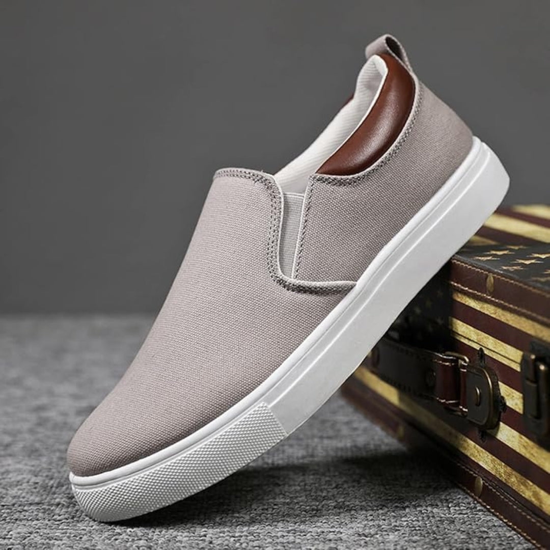Elio Canvas Slip-On Sneakers