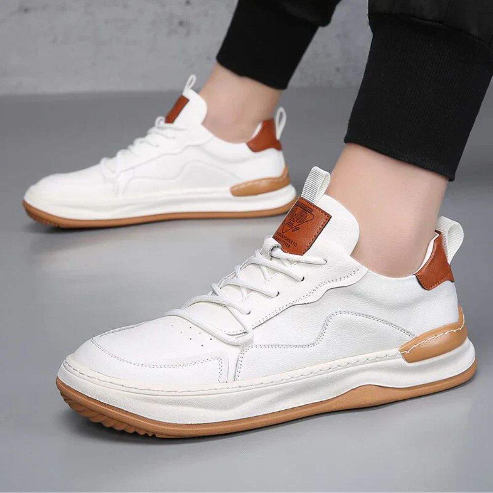 Thierry Genuine Leather Sneakers