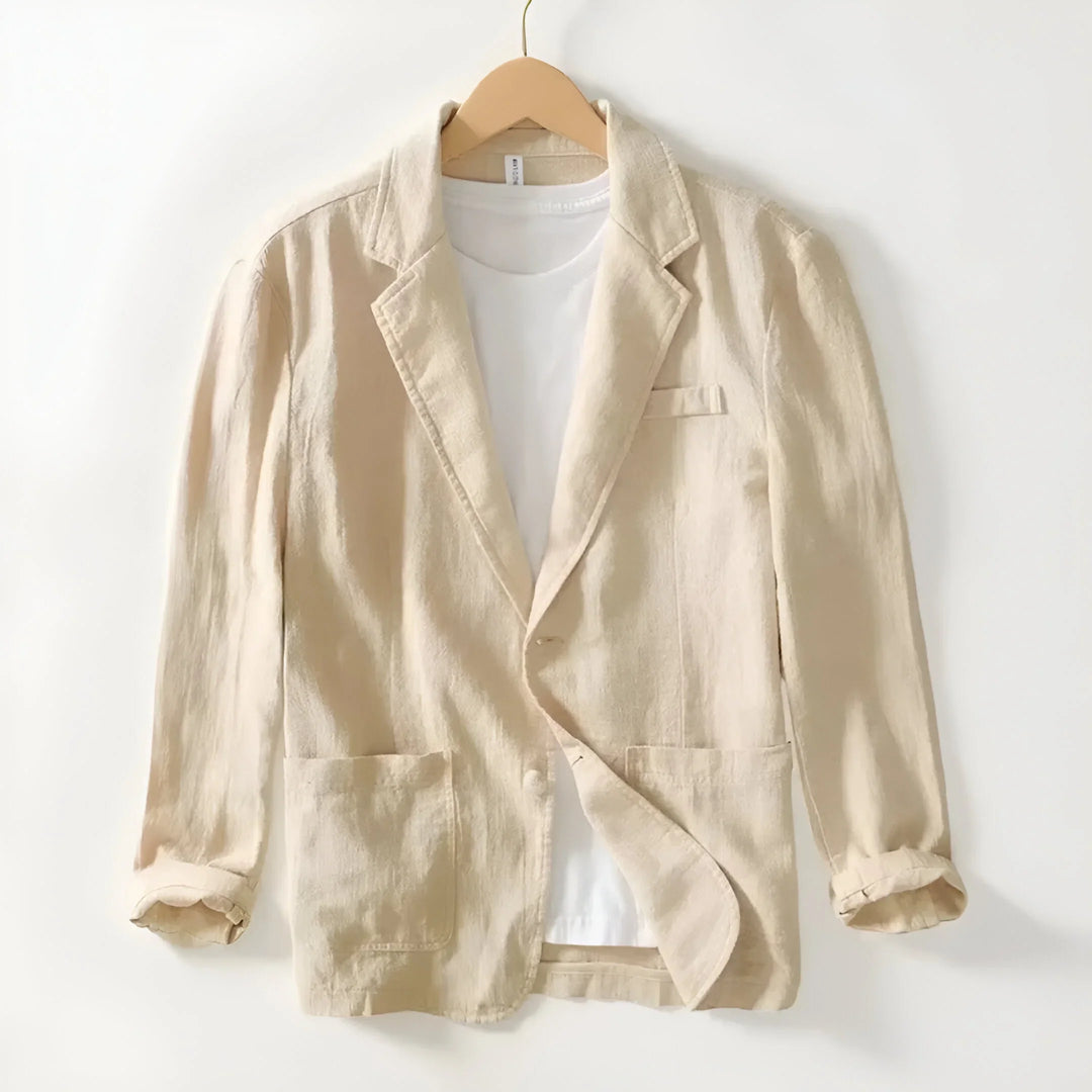 Valerio Lightweight Cotton Blazer