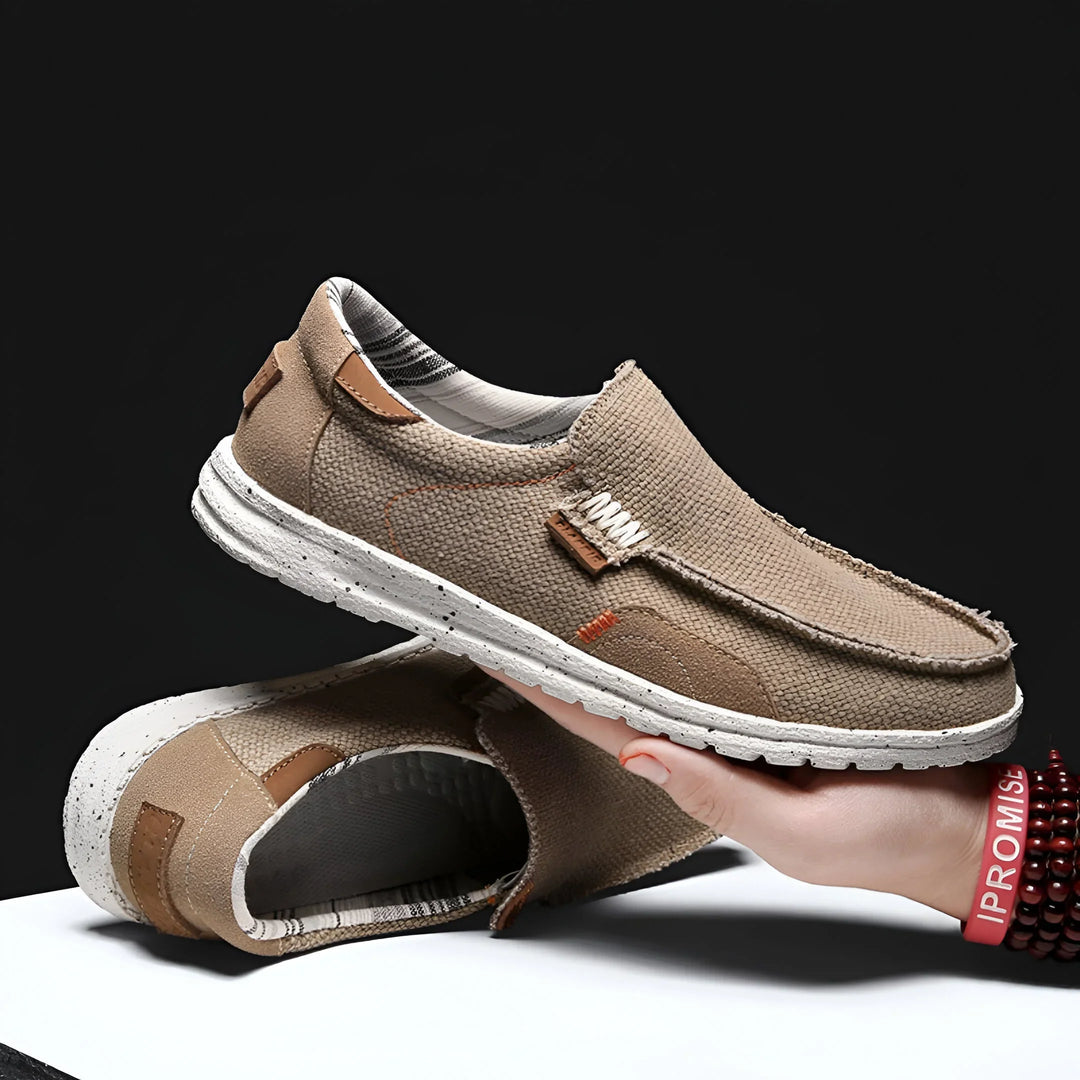 Bruno Canvas Slip‑On Shoes