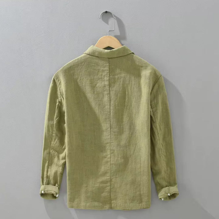 Giulio Linen-Cotton Casual Blazer