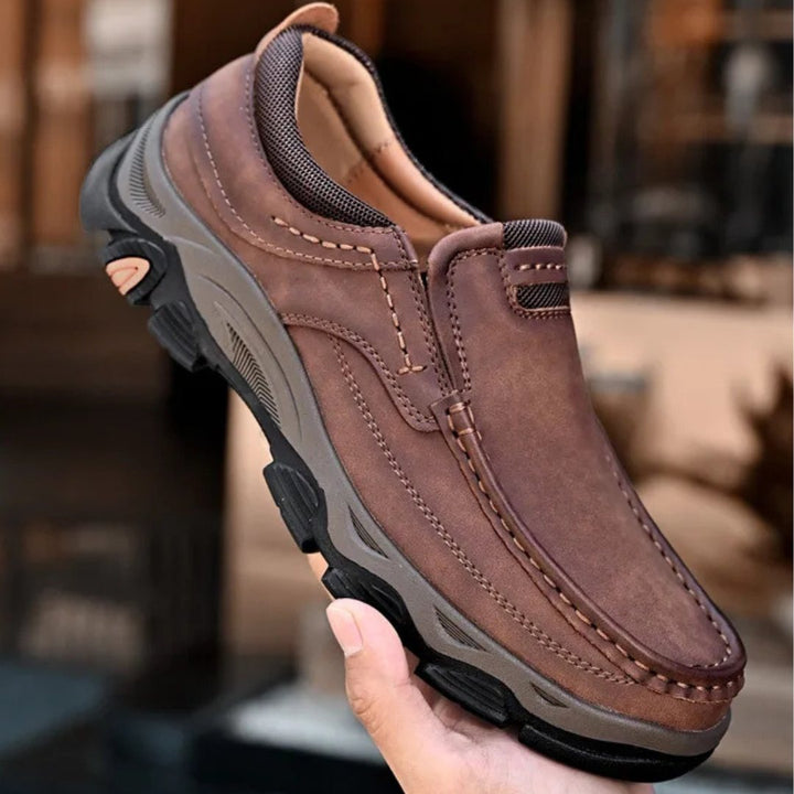 Dario Trail Leather Slip-Ons