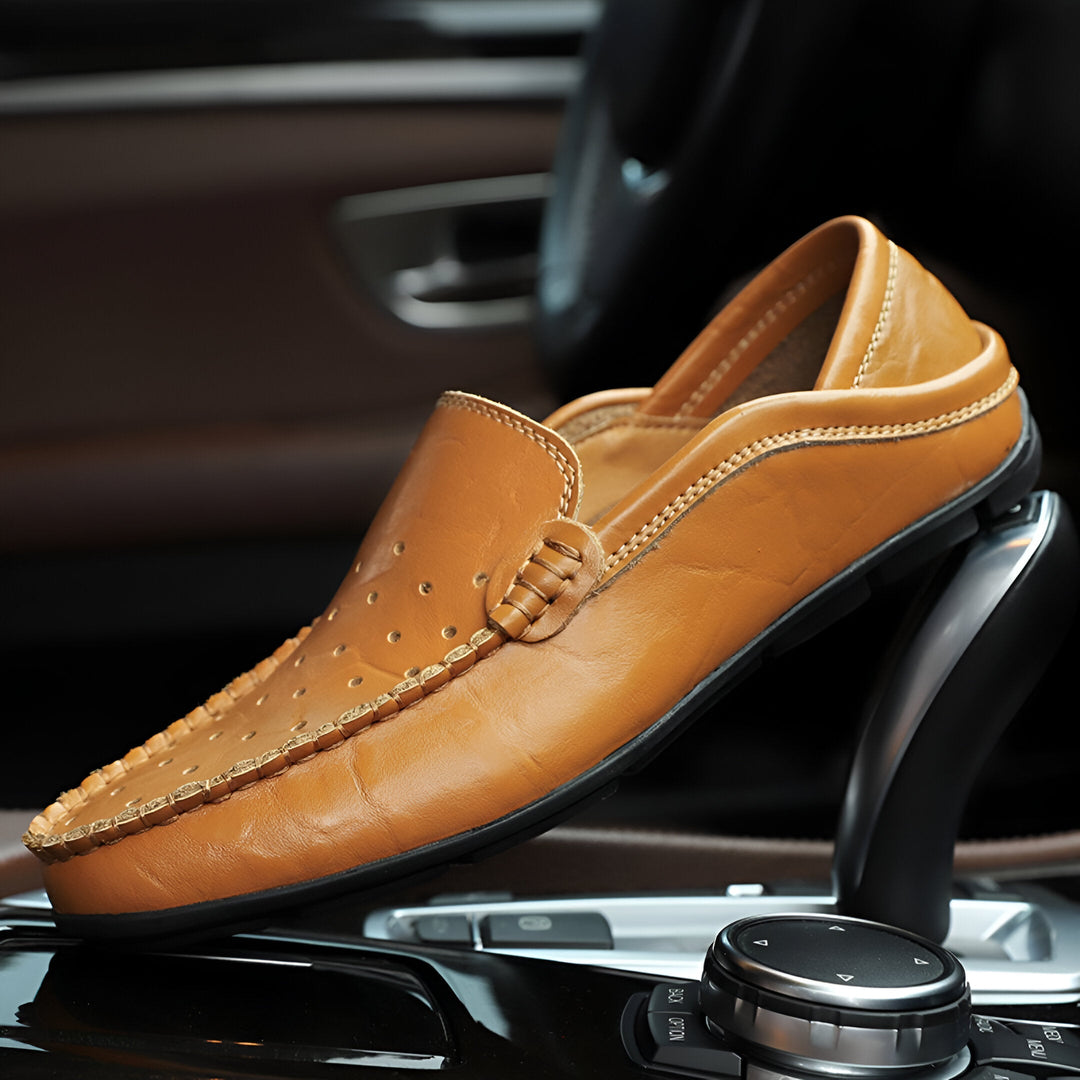 Monza Leather Driver Loafers