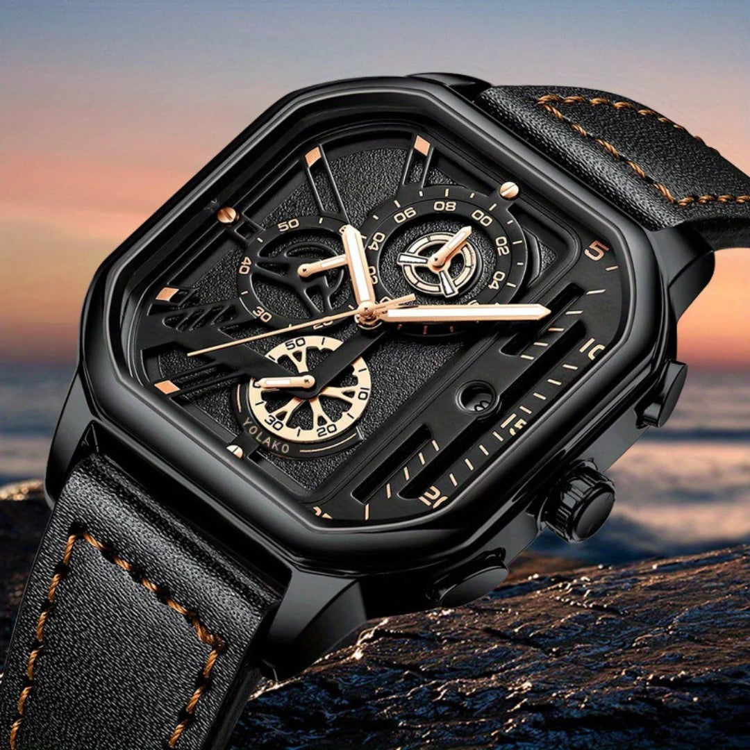 Rafael Square Chronograph Watch