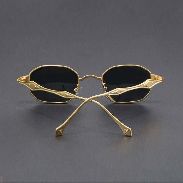 Sebastien Sculpted Metal Sunglasses