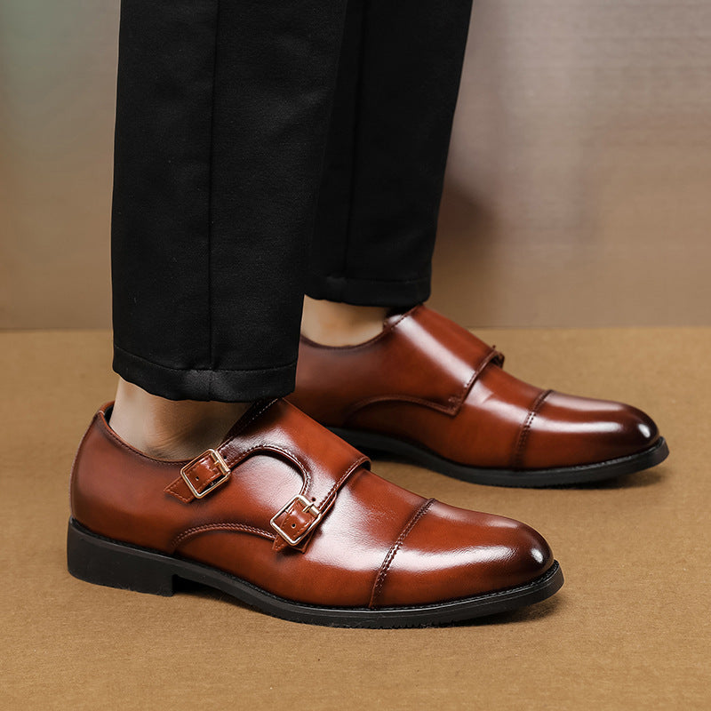 Leonardo Double Monk Strap Shoes