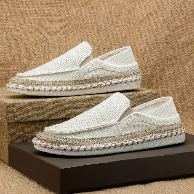 Sandro Woven Slip-On Espadrilles