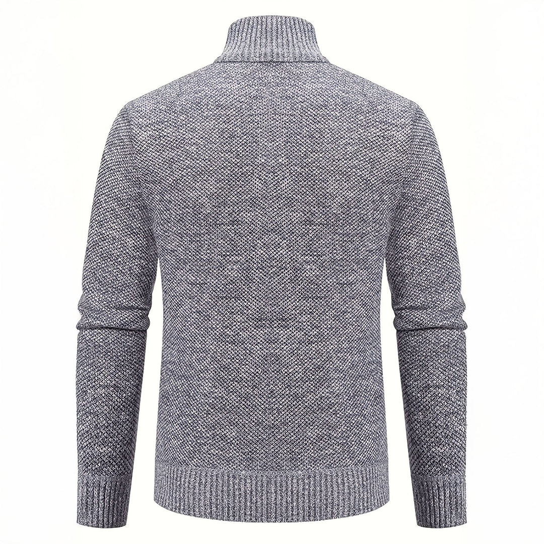 Matteo Knit Zip Sweater