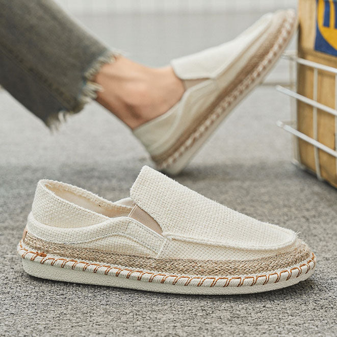 Sandro Woven Slip-On Espadrilles