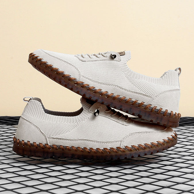 Marco Knit-Leather Hybrid Sneakers