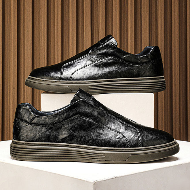 Lorenzo Leather Slip-On Sneakers