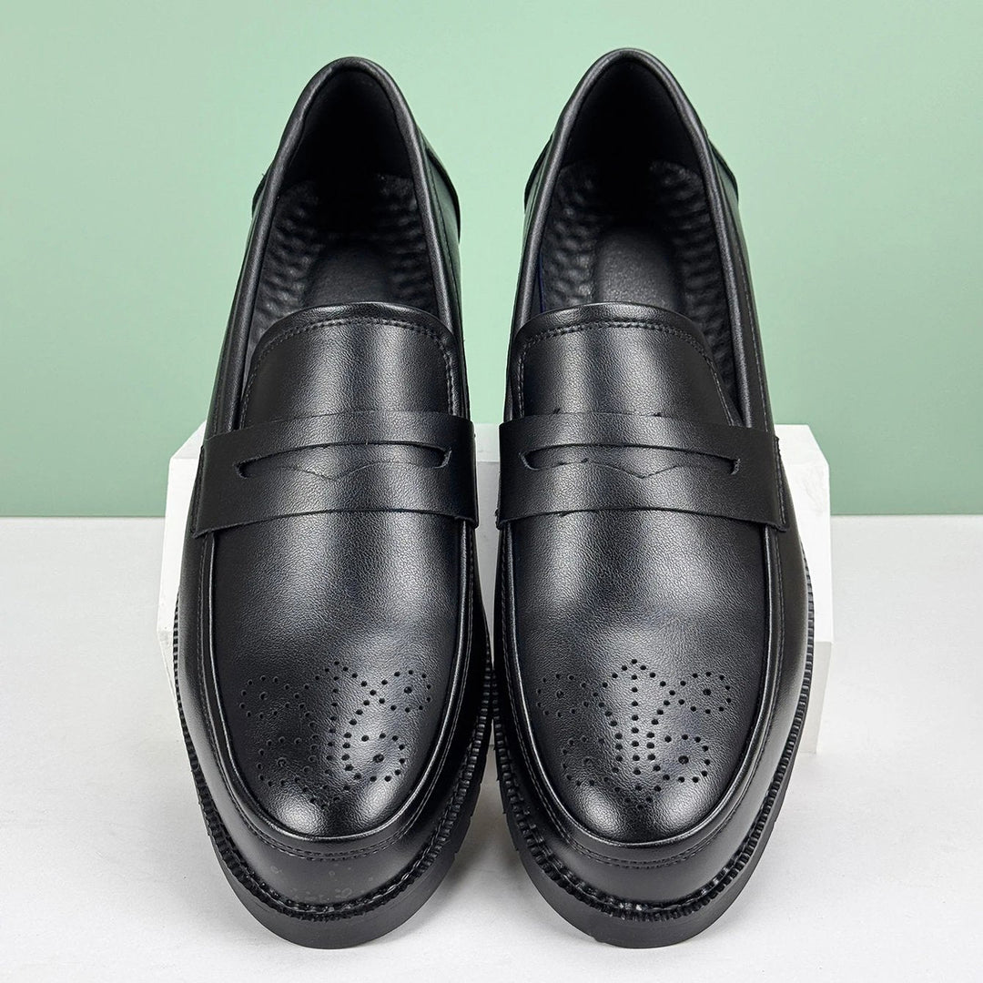 Vittorio Leather Penny Loafers