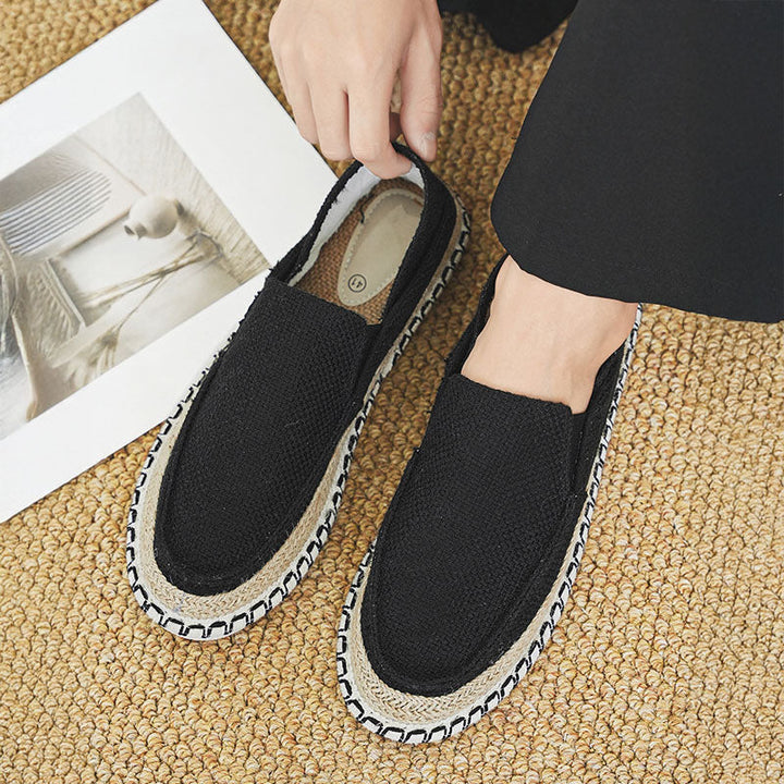 Sandro Woven Slip-On Espadrilles