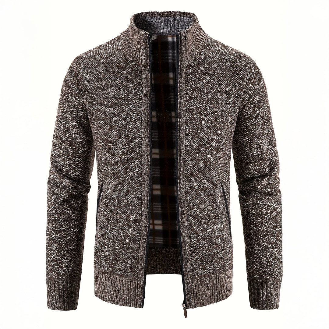 Matteo Knit Zip Sweater