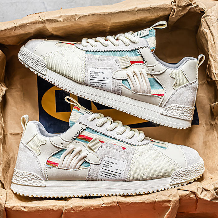 Alonzo Y2K Patchwork Sneakers