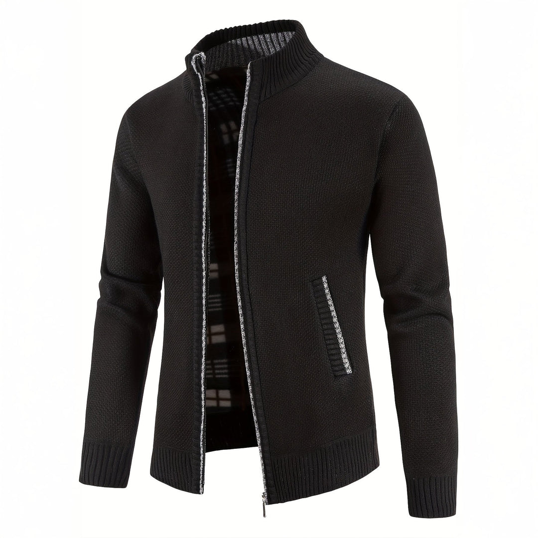 Matteo Knit Zip Sweater