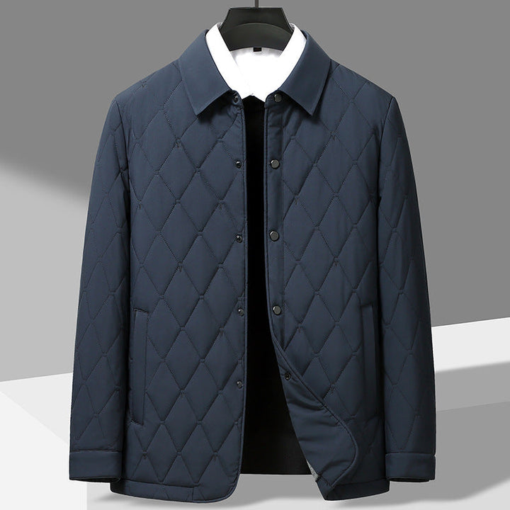 Cole Quilted Button-Up Jacket